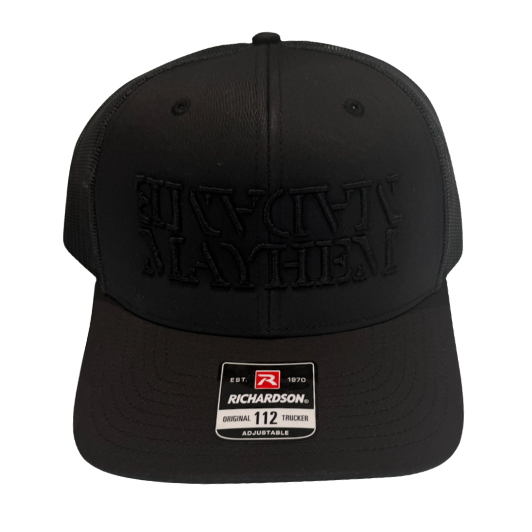 Noir Mayhem - Black/Black Baseball Cap