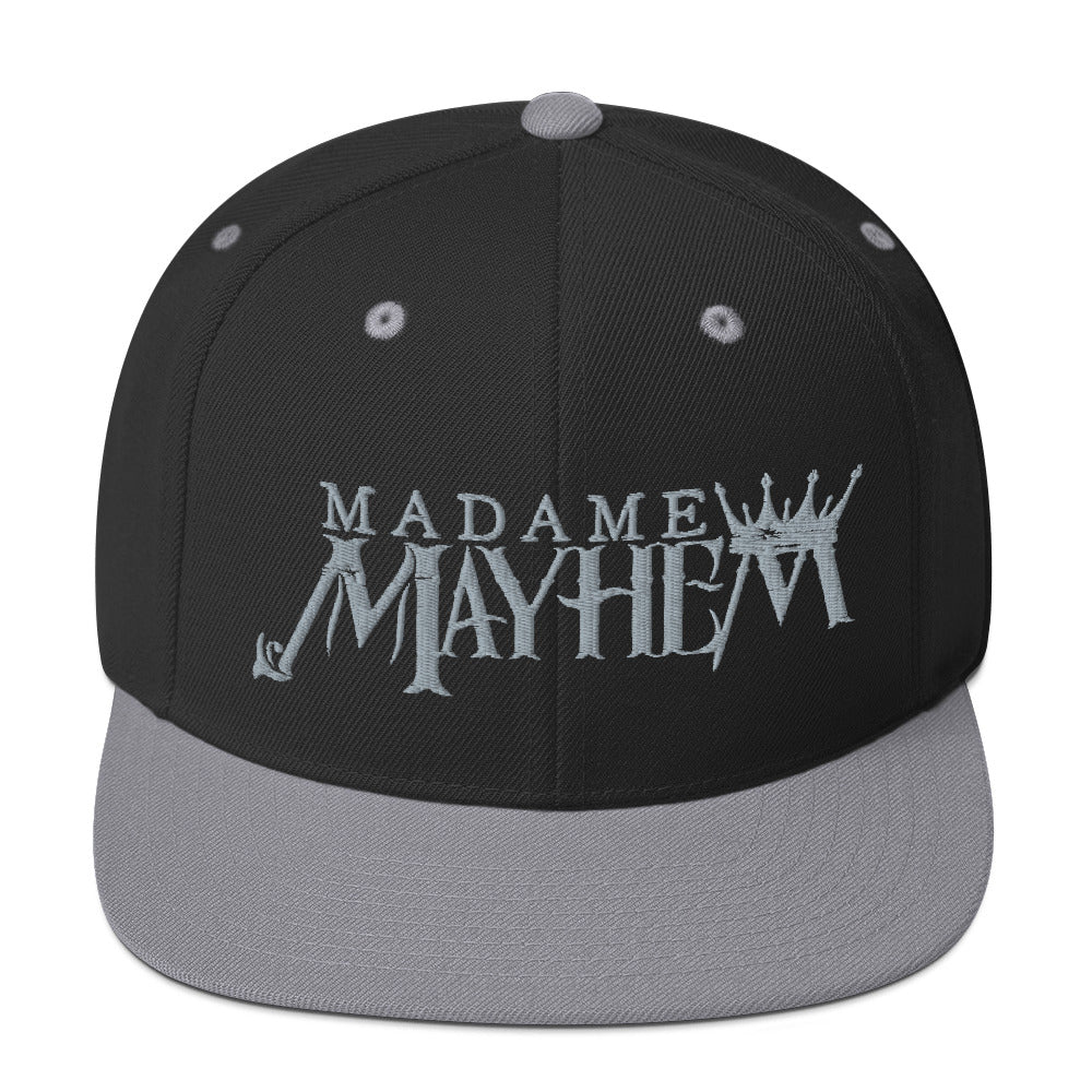 Black/Gray Official Logo Snapback Hat
