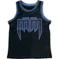 Madame Mayhem Basketball Jersey - Black/Grey Mesh