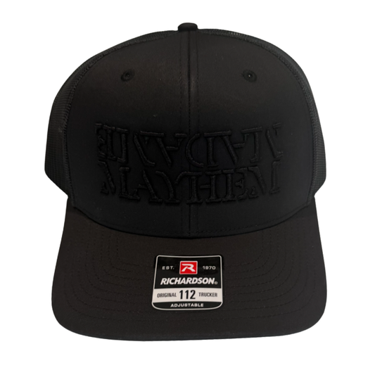 Noir Mayhem - Black/Black Baseball Cap