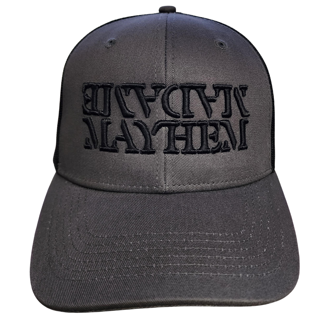 Noir Mayhem - Grey/Black Baseball Cap