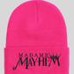 "Headcase" Cuffed Beanie - Hot Pink