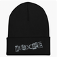 "Headcase" Cuffed Beanie - Black