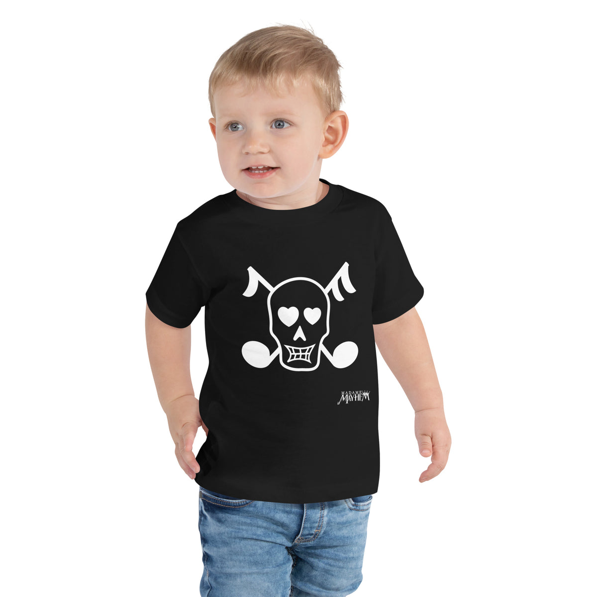 Skull & Bones Toddler Short Sleeve Tee