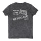 "Headcase" Vintage Wash T-Shirt - Gray