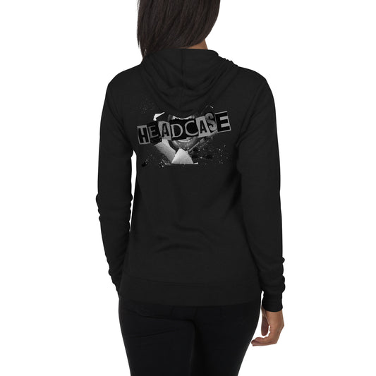 "Headcase" Fleece Zip Up Hoodie