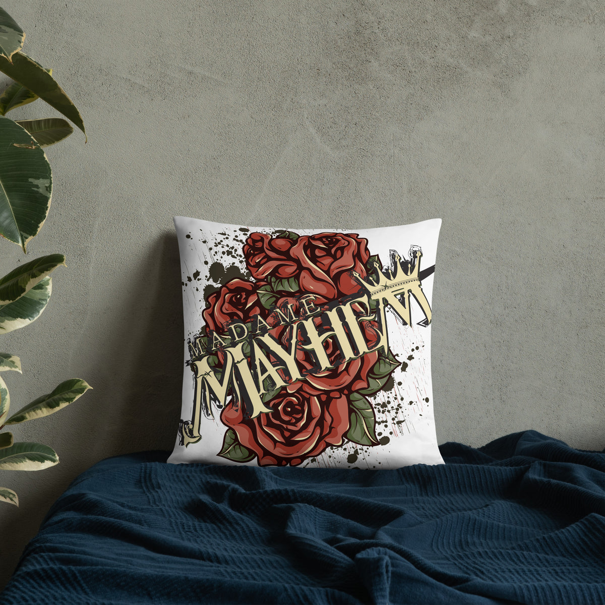 Roses Throw Pillow