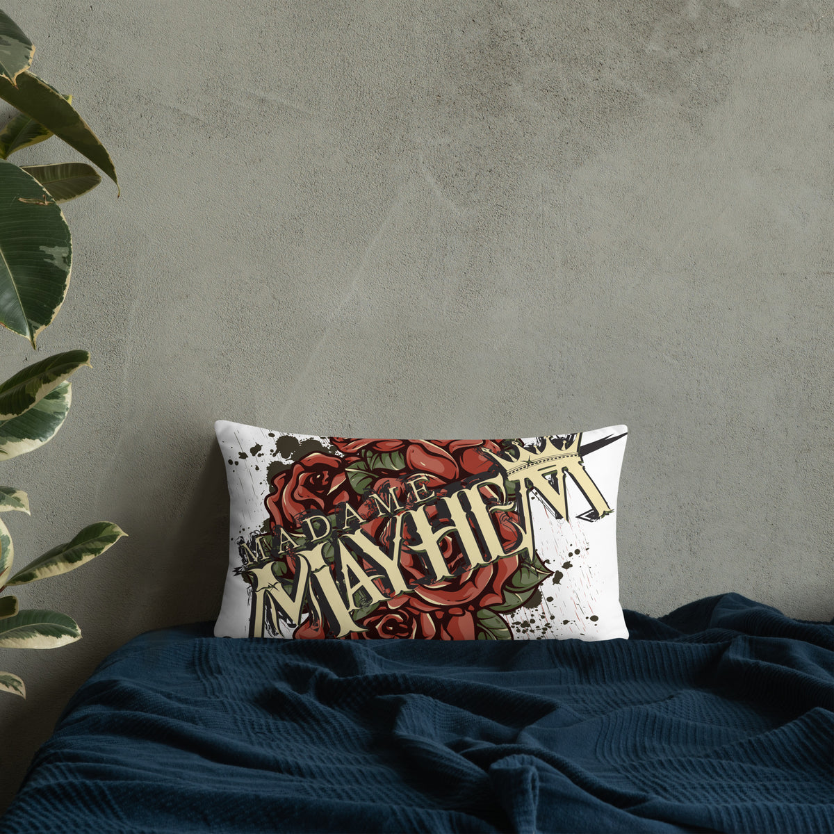 Roses Throw Pillow
